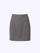 Мини-юбка из костюмной ткани POMPA арт.7122860ab2590