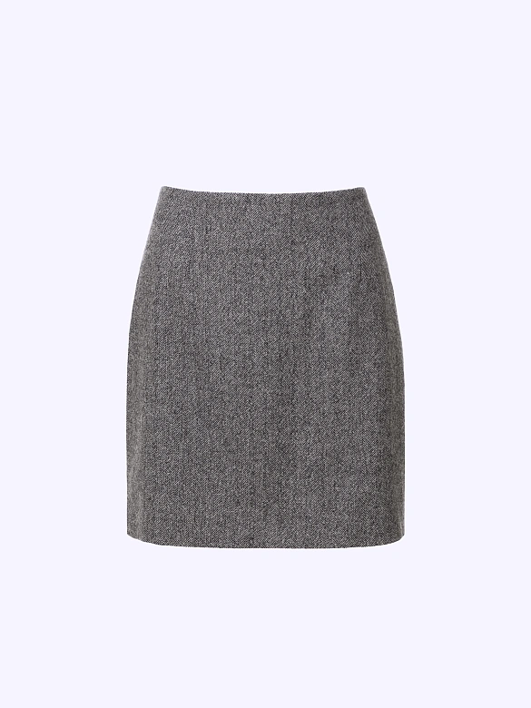 Мини-юбка из костюмной ткани POMPA арт.7122860ab2590