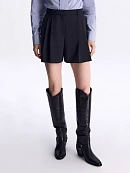 Шорты широкие из костюмной ткани POMPA арт.7261280ab0391